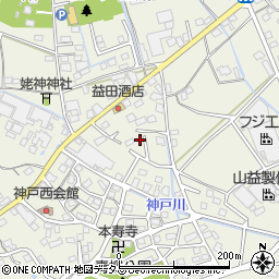 静岡県榛原郡吉田町神戸2897周辺の地図