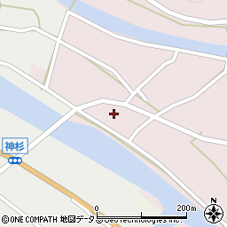 広島県三次市向江田町289周辺の地図