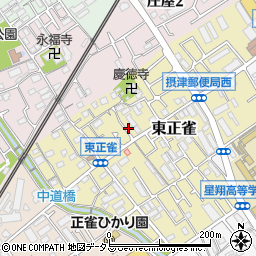 大阪府摂津市東正雀12周辺の地図