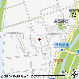 静岡県袋井市深見2192周辺の地図