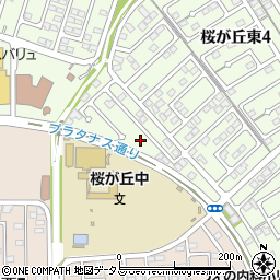 岡山県赤磐市桜が丘東4丁目4-256周辺の地図