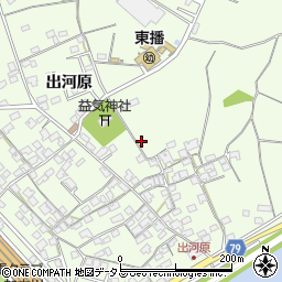 兵庫県加古川市東神吉町出河原130周辺の地図