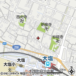 兵庫県姫路市大塩町333周辺の地図
