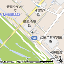 静岡県焼津市飯淵1447周辺の地図