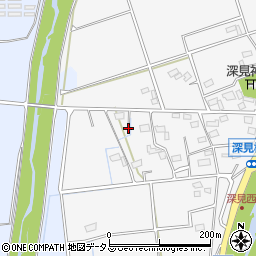 静岡県袋井市深見2179周辺の地図