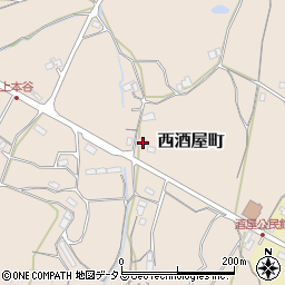 広島県三次市西酒屋町446周辺の地図