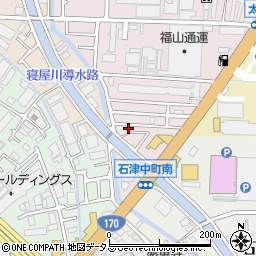 大阪府寝屋川市豊里町45周辺の地図