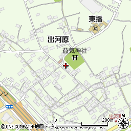兵庫県加古川市東神吉町出河原709周辺の地図