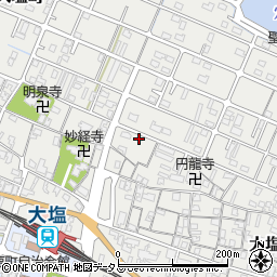 兵庫県姫路市大塩町122周辺の地図