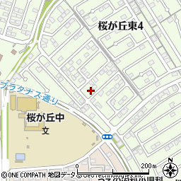 岡山県赤磐市桜が丘東4丁目4-175周辺の地図