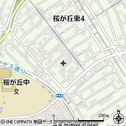 岡山県赤磐市桜が丘東4丁目4-23周辺の地図