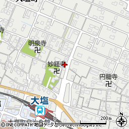 兵庫県姫路市大塩町119周辺の地図