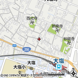 兵庫県姫路市大塩町318周辺の地図