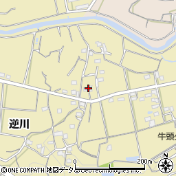 静岡県掛川市逆川700周辺の地図