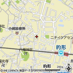 兵庫県姫路市的形町的形798周辺の地図