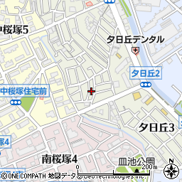 宇田貢商店周辺の地図