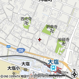 兵庫県姫路市大塩町325周辺の地図