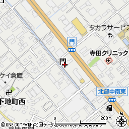 愛知県豊橋市下地町門47周辺の地図