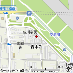 マツダ株式会社　伊丹工場周辺の地図