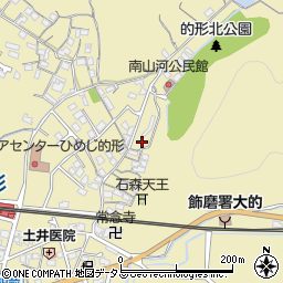 兵庫県姫路市的形町的形268周辺の地図