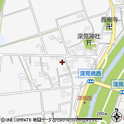 静岡県袋井市深見2197周辺の地図