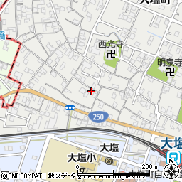 兵庫県姫路市大塩町269周辺の地図
