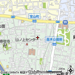 大阪府豊中市宝山町3-18周辺の地図