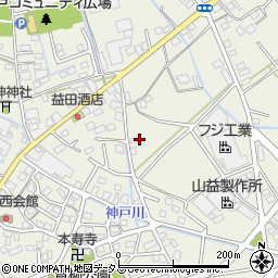 静岡県榛原郡吉田町神戸3000周辺の地図