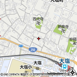 兵庫県姫路市大塩町264周辺の地図