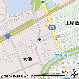 静岡県掛川市大池99周辺の地図