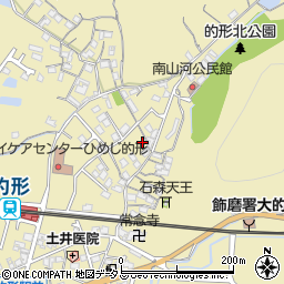 兵庫県姫路市的形町的形272周辺の地図
