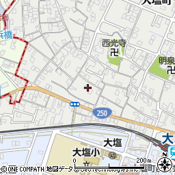 兵庫県姫路市大塩町270周辺の地図