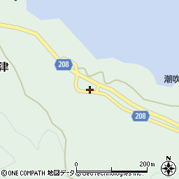 東京都大島町泉津不重171-2周辺の地図