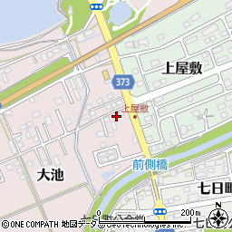 静岡県掛川市大池127周辺の地図