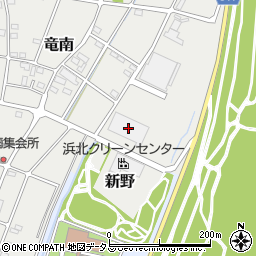 浜名梱包輸送株式会社　竜南第二倉庫周辺の地図