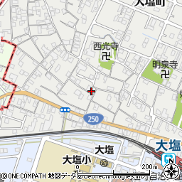 兵庫県姫路市大塩町247周辺の地図