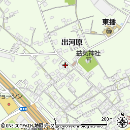 兵庫県加古川市東神吉町出河原523周辺の地図