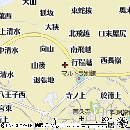 愛知県西尾市吉良町宮崎東山後周辺の地図