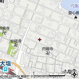 兵庫県姫路市大塩町146周辺の地図
