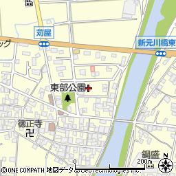 兵庫県たつの市御津町苅屋59周辺の地図