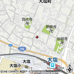 兵庫県姫路市大塩町324周辺の地図