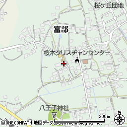 静岡県掛川市富部936周辺の地図