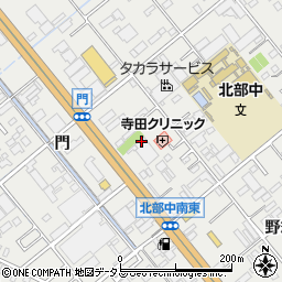 愛知県豊橋市下地町門9周辺の地図