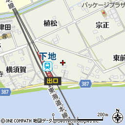 愛知県豊橋市横須賀町後口周辺の地図