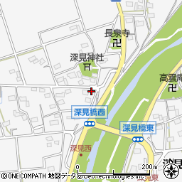 静岡県袋井市深見2208周辺の地図