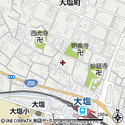 兵庫県姫路市大塩町326周辺の地図