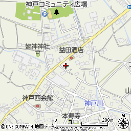 静岡県榛原郡吉田町神戸3012周辺の地図