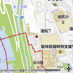 赤坂工務店倉庫周辺の地図