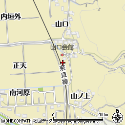 京都府木津川市山城町綺田淀村周辺の地図