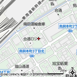 株式会社大阪西物流周辺の地図